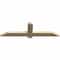 Ekena Millwork Eugene Rough Sawn Timber Gable Bracket, Douglas Fir, 48"W x 14"H x 2"D x 4"F, 7/12 Pitch GBW048X14X0204EUG00RDF - alternate 2